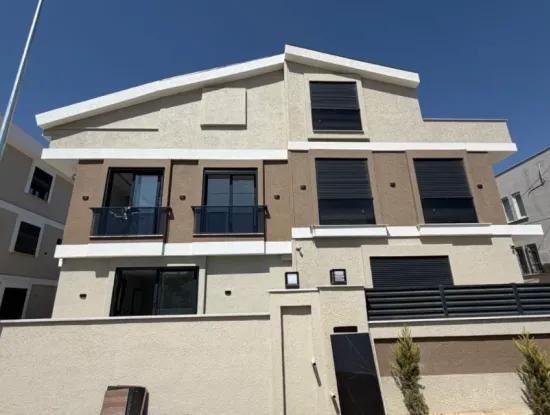 Triplex 3+1 Villa Mit Ununterbrochenem Meerblick In Didim Hisar