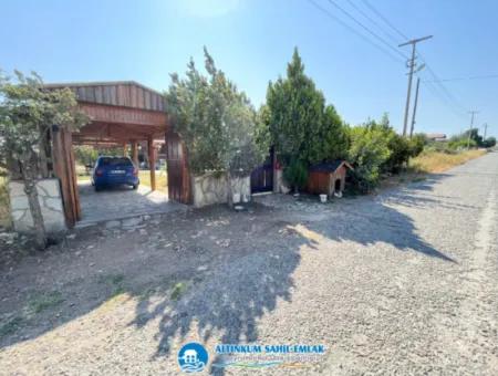 Holzvilla Zum Verkauf In Toller Lage In Didim, Altinkum Und Mit Toller Architektur