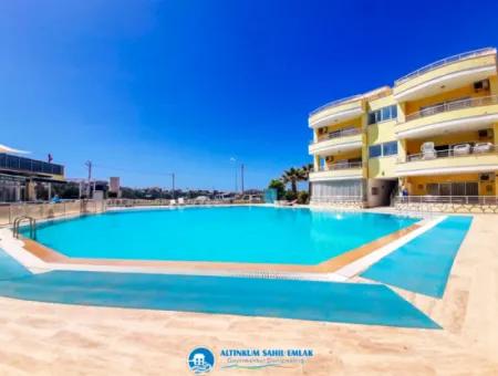 2 Zimmer Wohnung Mit Pool Zu Verkaufen In Didim, Altinkum, Mavisehir