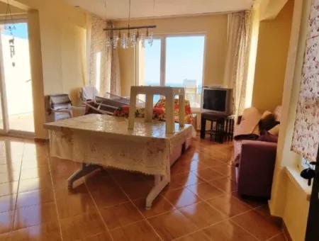 3-In-1-Sommergarten-Duplex Mit Meerblick Zum Verkauf In Akbuk Didim