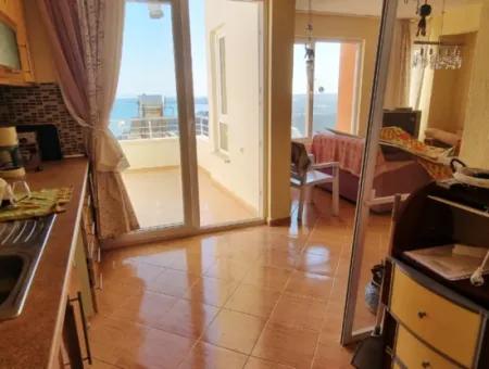 3-In-1-Sommergarten-Duplex Mit Meerblick Zum Verkauf In Akbuk Didim