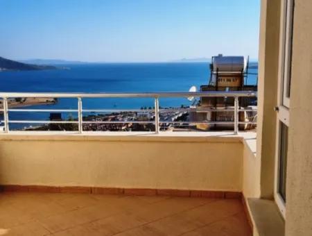 3-In-1-Sommergarten-Duplex Mit Meerblick Zum Verkauf In Akbuk Didim