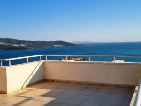 3-In-1-Sommergarten-Duplex Mit Meerblick Zum Verkauf In Akbuk Didim