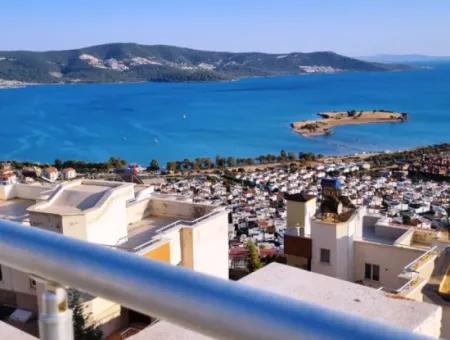 3-In-1-Sommergarten-Duplex Mit Meerblick Zum Verkauf In Akbuk Didim