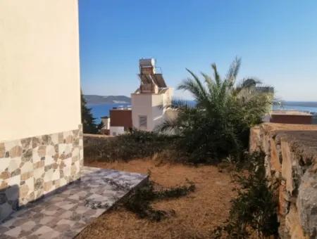 3-In-1-Sommergarten-Duplex Mit Meerblick Zum Verkauf In Akbuk Didim