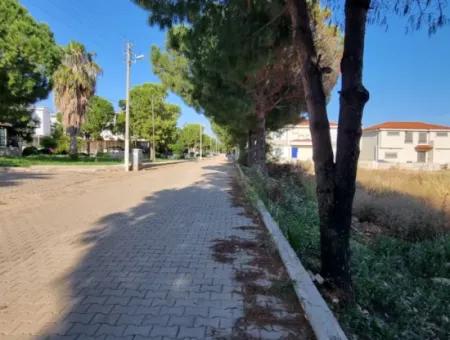 Grundstück Von Didim Fevzipaşada Villa Zum Verkauf 200 Meter Zum Meer