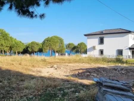 Grundstück Von Didim Fevzipaşada Villa Zum Verkauf 200 Meter Zum Meer