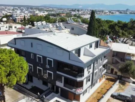 1 1 Möblierte Wohnung 100 Meter Vom Meer Entfernt Zum Verkauf In Der Nachbarschaft Von Didim Çamlık