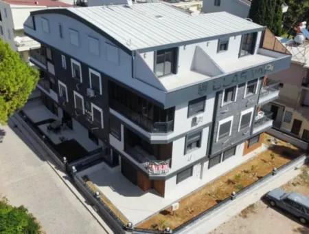 1 1 Möblierte Wohnung 100 Meter Vom Meer Entfernt Zum Verkauf In Der Nachbarschaft Von Didim Çamlık