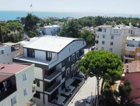 1 1 Möblierte Wohnung 100 Meter Vom Meer Entfernt Zum Verkauf In Der Nachbarschaft Von Didim Çamlık