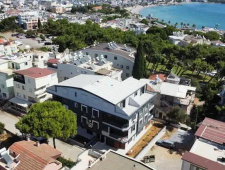 1 1 Möblierte Wohnung 100 Meter Vom Meer Entfernt Zum Verkauf In Der Nachbarschaft Von Didim Çamlık