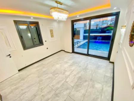 ????4 1 Villa Mit Pool Und Separater Küche Zu Verkaufen In Didim Altinkum Çamlik Nachbarschaft