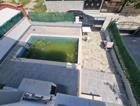 Tannen!! 3 1 Möblierte Villa Mit Pool Und Meerblick Zum Notverkauf In Didim Altinkum