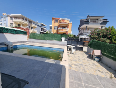 Tannen!! 3 1 Möblierte Villa Mit Pool Und Meerblick Zum Notverkauf In Didim Altinkum