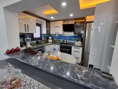 3 Zimmer Wohnung Zum Verkaufen Mit Separater Küche In Didim