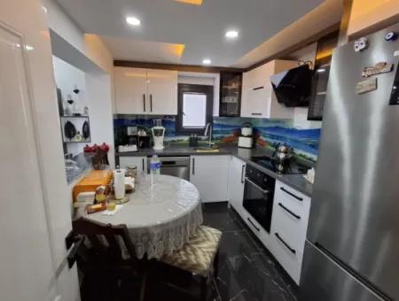 3 Zimmer Wohnung Zum Verkaufen Mit Separater Küche In Didim