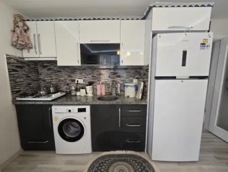 2 Zimmer Schnäppchenwohnung Zum Notverkauf In Didim, Neubau, Gebäude Mit Aufzug