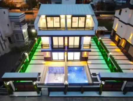 Neue, Ultra-Luxuriöse 4 1 Villa  Mit Pool Im Viertel Çamlik In Der Indischen Stoffregion Von Didim