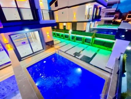 Neue, Ultra-Luxuriöse 4 1 Villa  Mit Pool Im Viertel Çamlik In Der Indischen Stoffregion Von Didim