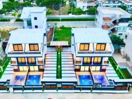Neue, Ultra-Luxuriöse 4 1 Villa  Mit Pool Im Viertel Çamlik In Der Indischen Stoffregion Von Didim