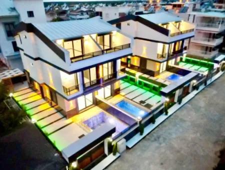 Neue, Ultra-Luxuriöse 4 1 Villa  Mit Pool Im Viertel Çamlik In Der Indischen Stoffregion Von Didim