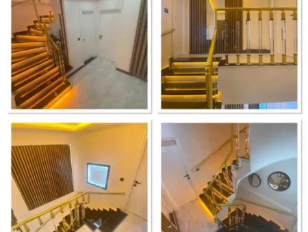 Neue, Ultra-Luxuriöse 4 1 Villa  Mit Pool Im Viertel Çamlik In Der Indischen Stoffregion Von Didim