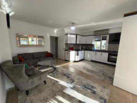 500 Meter Vom Meer In Çamlik Entfernt – Möbliert, Pool Front, 2 In 1 Wohnung Mit Glasbalkon!