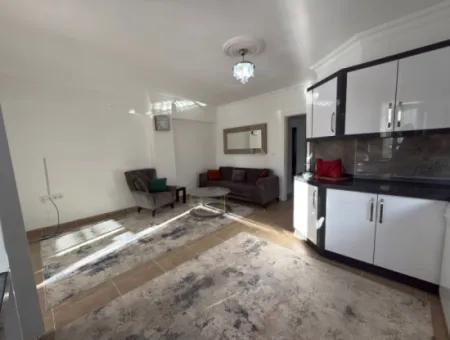 500 Meter Vom Meer In Çamlik Entfernt – Möbliert, Pool Front, 2 In 1 Wohnung Mit Glasbalkon!