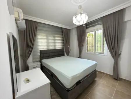 500 Meter Vom Meer In Çamlik Entfernt – Möbliert, Pool Front, 2 In 1 Wohnung Mit Glasbalkon!