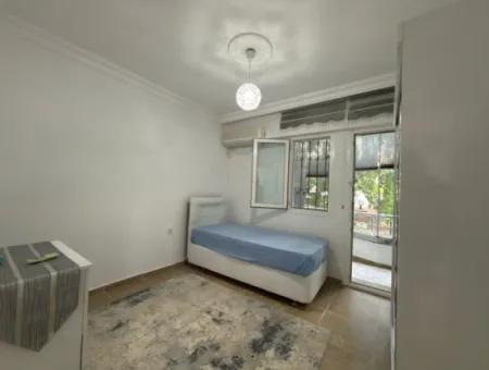 500 Meter Vom Meer In Çamlik Entfernt – Möbliert, Pool Front, 2 In 1 Wohnung Mit Glasbalkon!