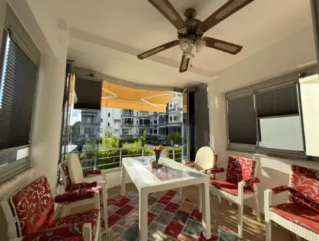 500 Meter Vom Meer In Çamlik Entfernt – Möbliert, Pool Front, 2 In 1 Wohnung Mit Glasbalkon!