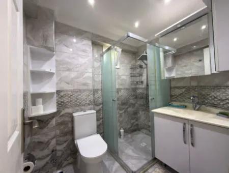 500 Meter Vom Meer In Çamlik Entfernt – Möbliert, Pool Front, 2 In 1 Wohnung Mit Glasbalkon!