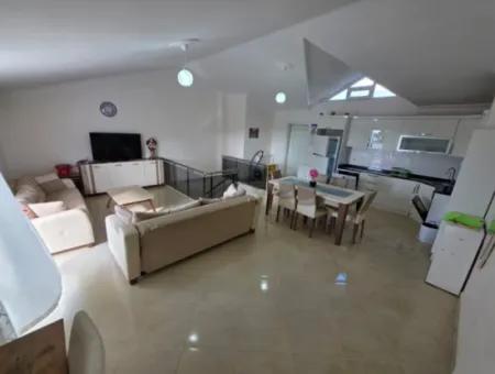 2 1 Maisonette-Wohnung Zum Verkauf In Einem Komplex Mit Pool In Didim Akbük