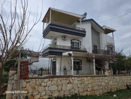 Verkaufsmöglichkeit Am Meer In Aydın Didim Yeşilkent 3 Möblierte Villa Mit Separater Küche!