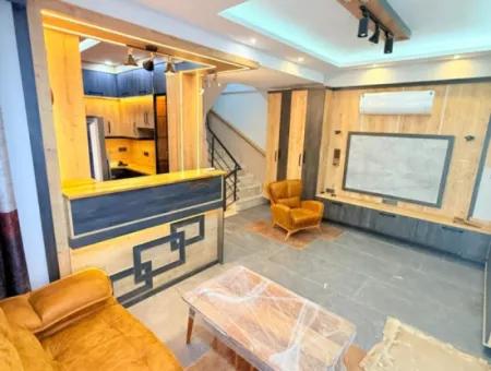 3 1 Möblierte Villa Zum Verkauf In Aydın Didim Hisar, Eckpool, Nahe Dem Meer