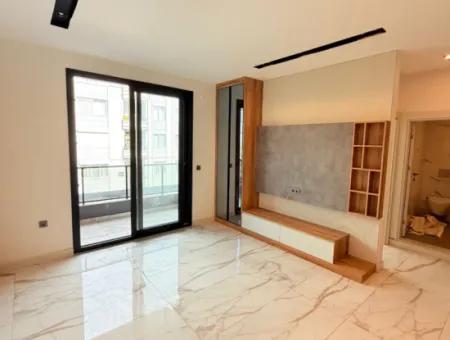 Chance! Brandneue Luxus-Wohnung 1 1 Zum Verkauf 100 Meter Zum Meer Im Stadtteil Didim Altınkum Çamlık