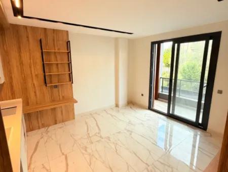 Chance! Brandneue Luxus-Wohnung 1 1 Zum Verkauf 100 Meter Zum Meer Im Stadtteil Didim Altınkum Çamlık