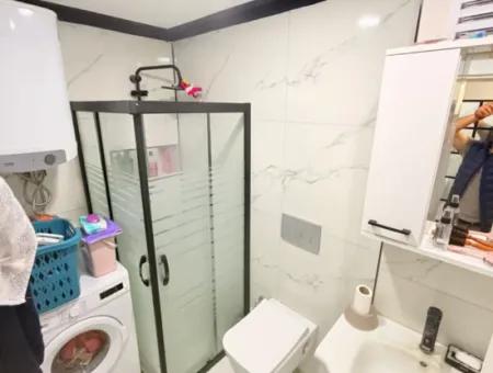 1 1 Separate Küche Mit Blick Auf Wohnung Zum Verkauf Im Didim Cumhuriyet-Bezirk!