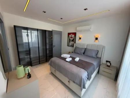 Luxuriöse 3+1 Villa Mit Privatem Pool Und Kompletter Möblierung In Didim Efeler