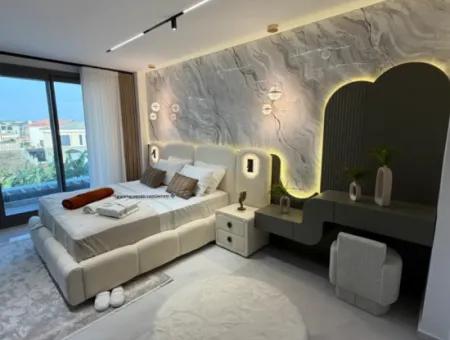 Vollständig Freistehende 4 1 Villen Auf Einem 500 M² Großen Grundstück In Didim Efeler