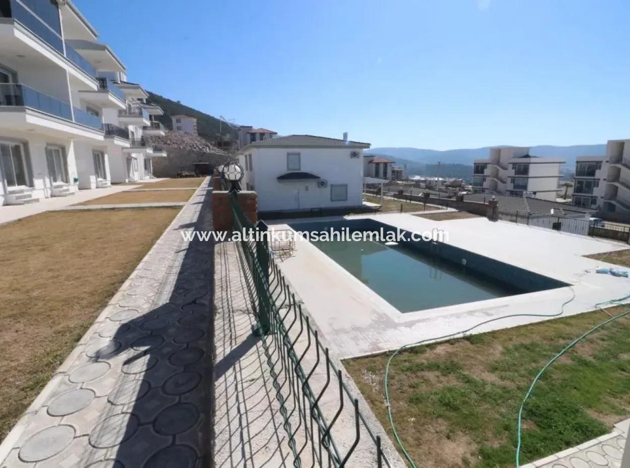 2 Bedroom  Garden Apartment For Sale In Akbuk Ceylan Houses