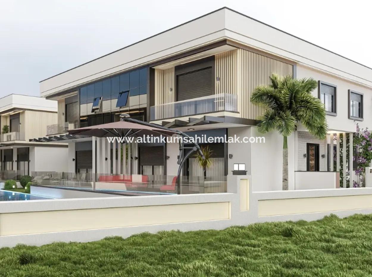 3  And 4 Bedroom Villas With  Pool For Sale  In Didim Mavişehir