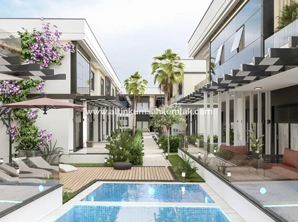 3  And 4 Bedroom Villas With  Pool For Sale  In Didim Mavişehir