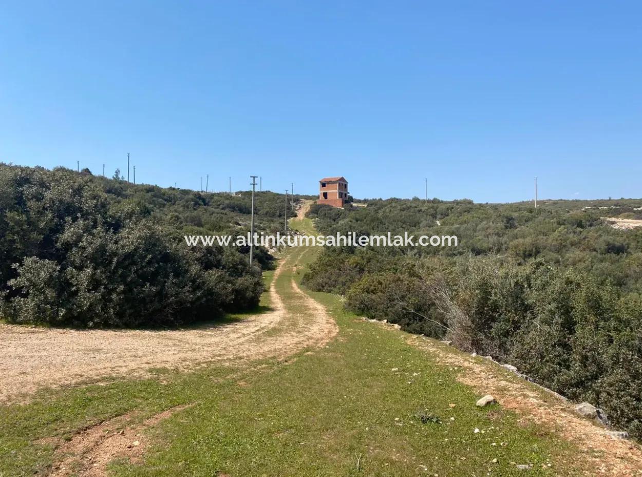 Didim Akyeniköy Seyrantepede 600 M2 Land For Sale