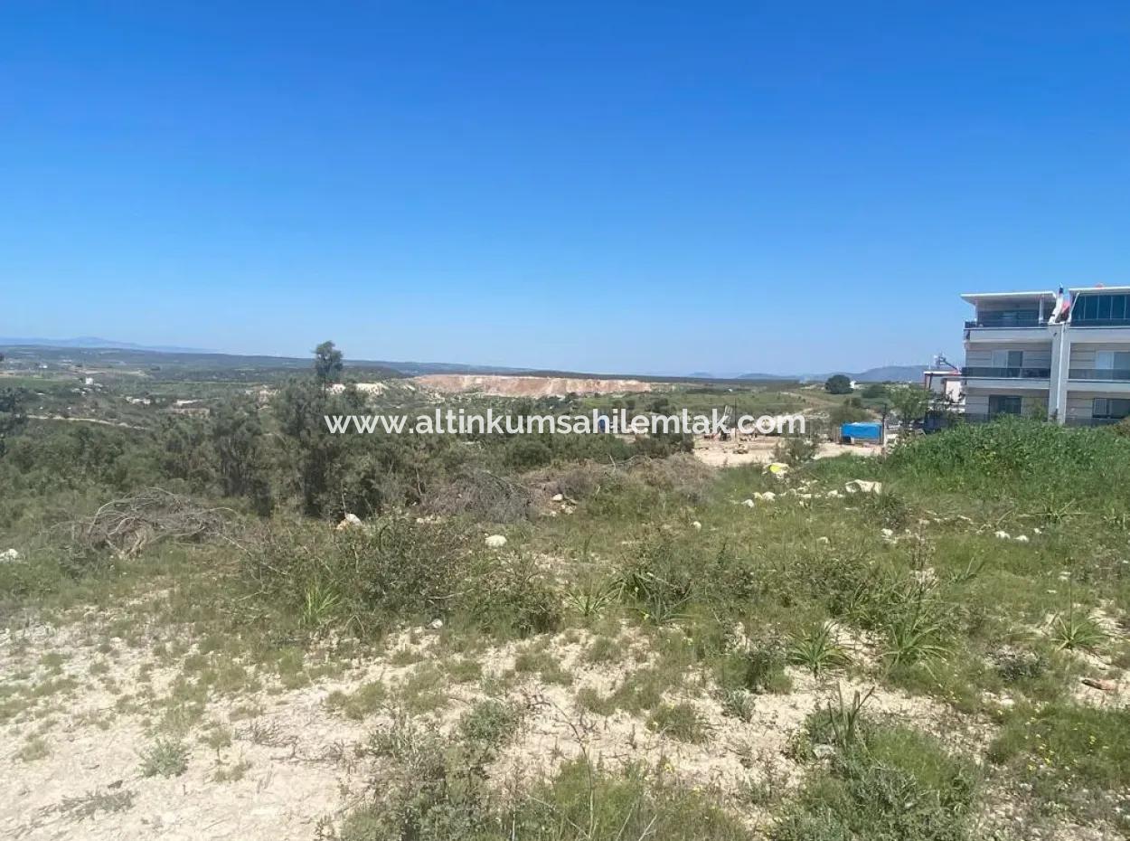 Sea View Land For Sale In Didim Hisar Neighborhood