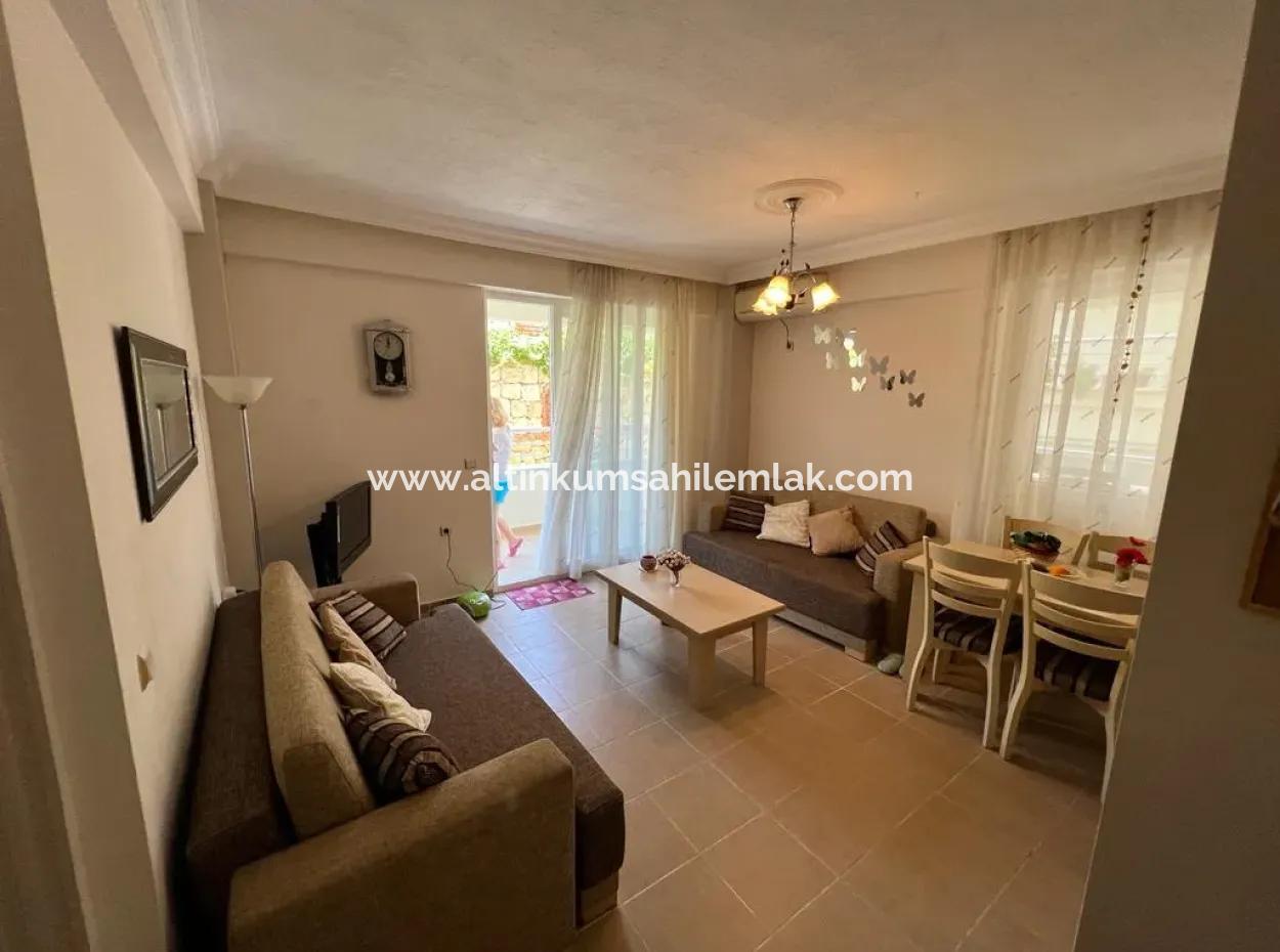 Furnished Two Bedroom Apartment For Sale In Club Agean Complex