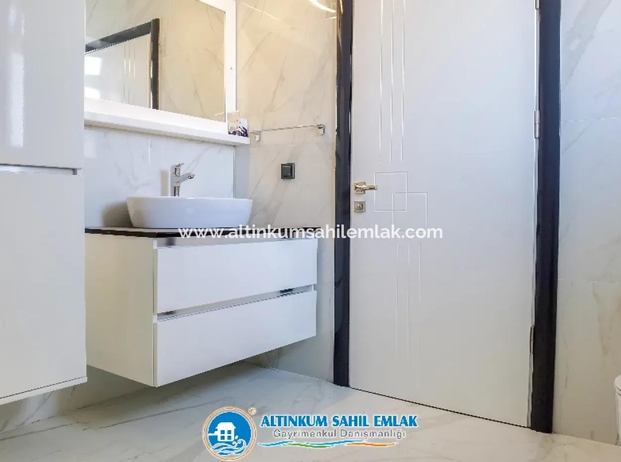 Villa For Sale In Altinkum, Didim, With Large Garden Area And Sea View