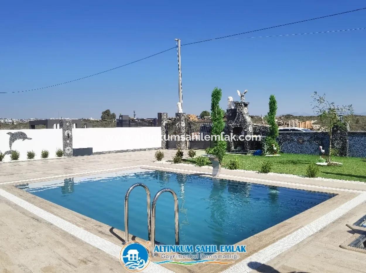 A Prestigious Living Area... Ultra Luxury Villa For Sale In Didim Altinkum