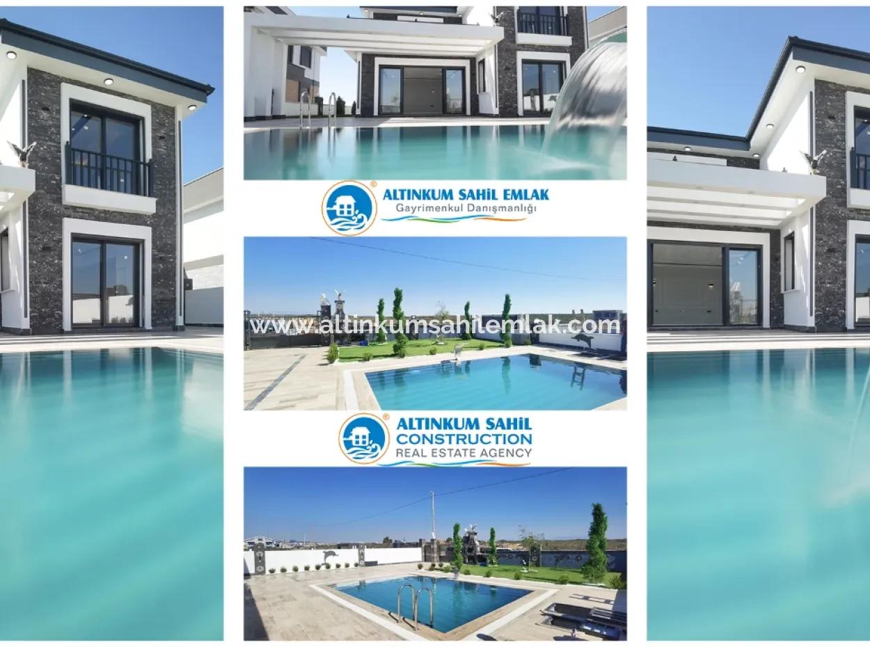 A Prestigious Living Area... Ultra Luxury Villa For Sale In Didim Altinkum
