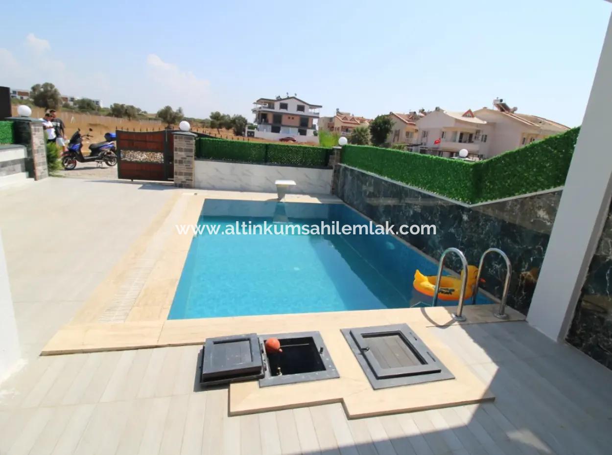 Modern Luxury  4 Bedroom Villa For Sale In Didim Efeler Neighborhood